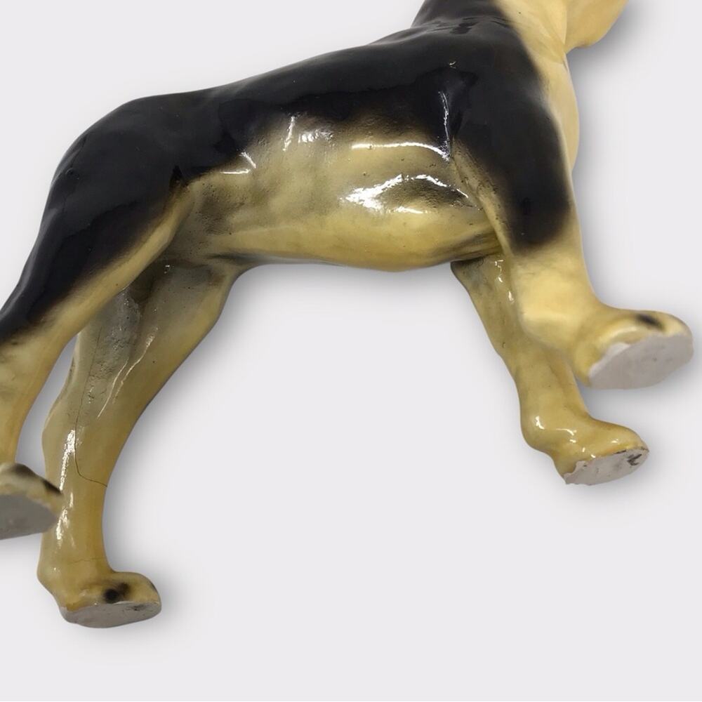 Mortens Studio Boston Terrier Dog Vintage Figurine Black & White Female - Picture 7 of 8